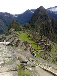 Blick über Machu Picchu