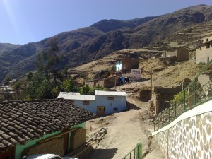 Colcabamba, ein Bergdorf in den Anden