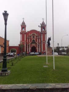 Die Kirche "Santuario de Santa Rosa de Lima"